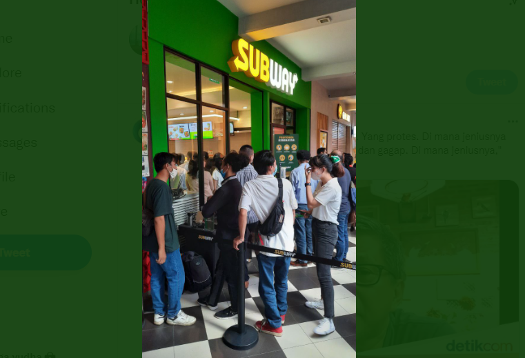 Viral Kerumunan di Subway Indonesia, Satpol PP Bergerak ke Lokasi