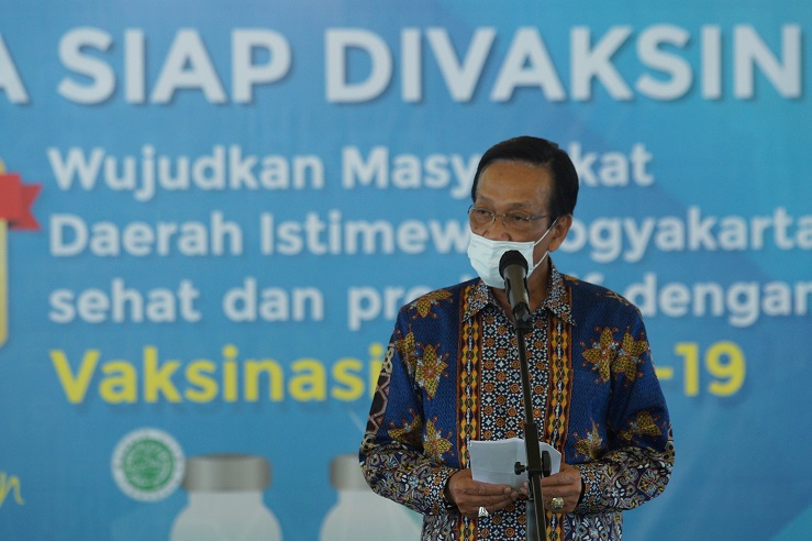 Gubernur Daerah Istimewa Yogyakarta (DIY) Sri Sultan Hamengkubuwono X. Foto: Humas Pemprov DIY