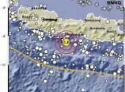 Gempa Bumi Magnitudo 5,0 Terjadi di Dekat Cilacap, Dipastikan Tak Berpotensi Tsunami