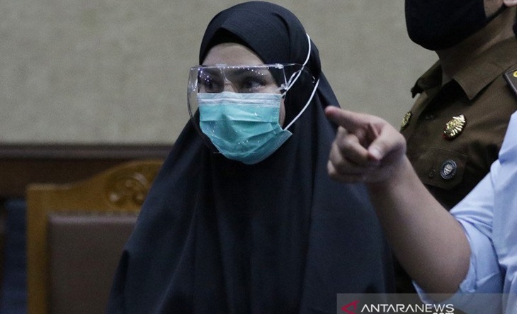 Pinangki Belum Putuskan Banding Atas Vonis 10 Tahun Penjara