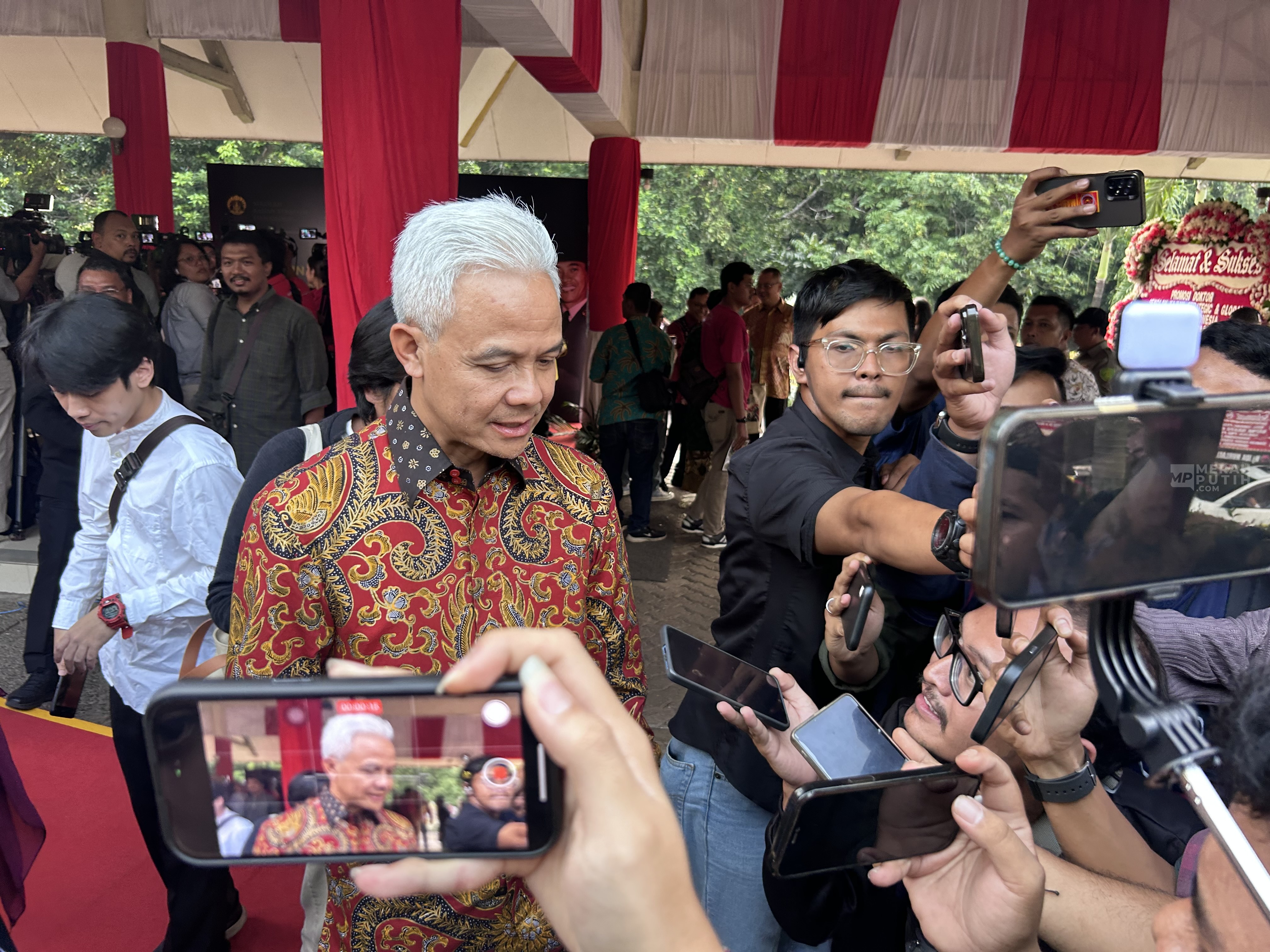 Ganjar Berencana Datangi Pelantikan Prabowo-Gibran