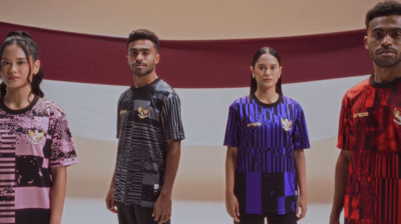 Empat Jenis, Jersey Latihan Timnas Indonesia Terbaru Dirilis