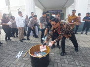 Polresta Solo Bakar Ribuan Uang Palsu Hampir Rp1 Miliar, Temuan di Perbankan