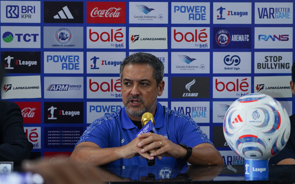 Arema FC Bidik Kebangkitan di Kandang Persija, Marcos Santos Akui Macan Kemayoran Bukan Lawan Mudah