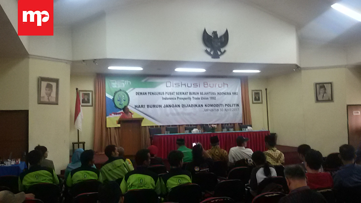 SBSI: Jangan Jadikan Buruh Komoditas Politik
