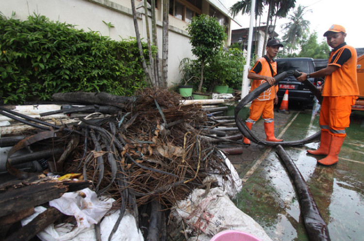 Begini Komentar Plt Gubernur DKI Terkait Kulit Kabel di Gorong-gorong
