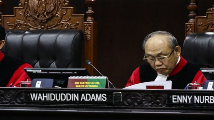 MK Minta Gugatan Amien Rais Cs Soal Perppu COVID-19 Diperbaiki