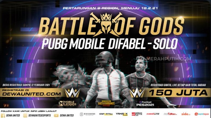 Antusiasme Teman Disabilitas Ikut Turnamen Esports Battle of Gods Sangat Tinggi