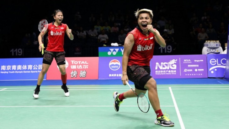 Piala Sudirman 2019: Greysia / Apriyani Bawa Indonesia Juarai Grup 1B