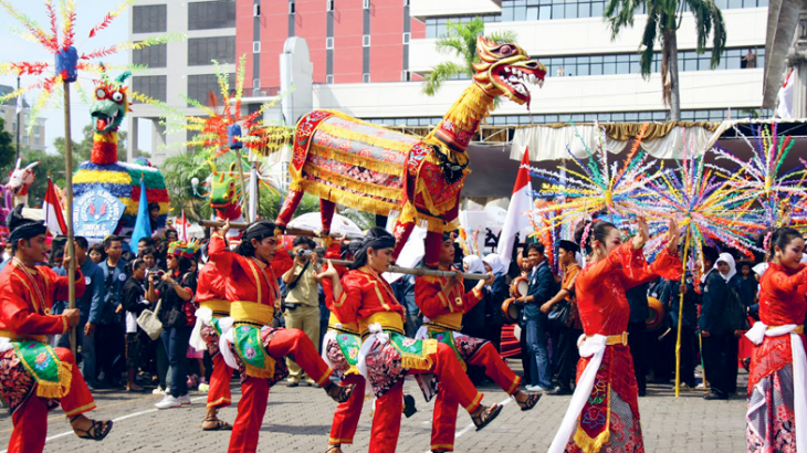 Dugderan. (Foto/indonesia-heritage.net)