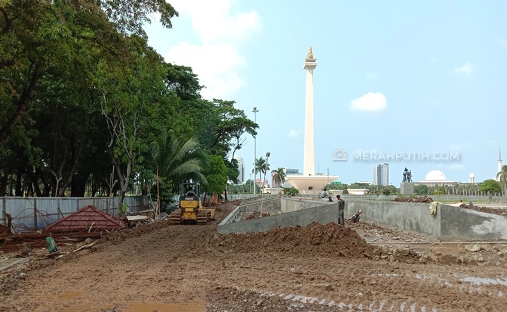  Pemprov DKI Harus Ganti Tiga Kali Lipat Pohon yang Ditebang di Monas