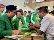 Agus Suparmanto Mendaftarkan Hasil Muktamar X PPP ke Kementerian  Hukum 