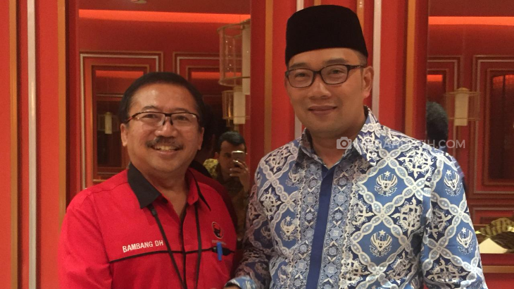 Ridwan Kamil Sambangi DPP PDIP, Ada Apa?