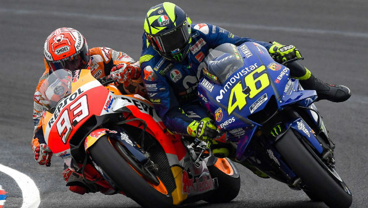 Alasan Valentino Rossi Tolak Permintaan Maaf Marc Marquez