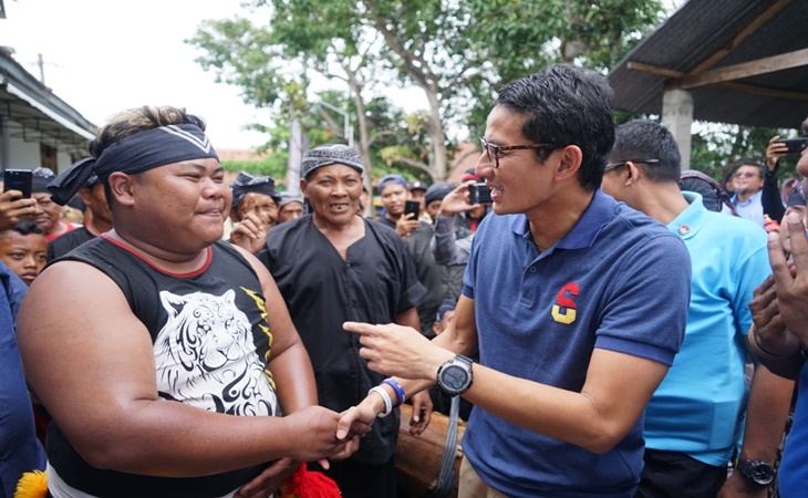 Sandiaga bertemu warga Ponorogo