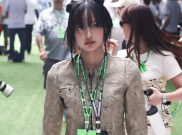 Lisa BLACKPINK Jadi Pengibar Bendera Finish di Grand Prix F1 Miami