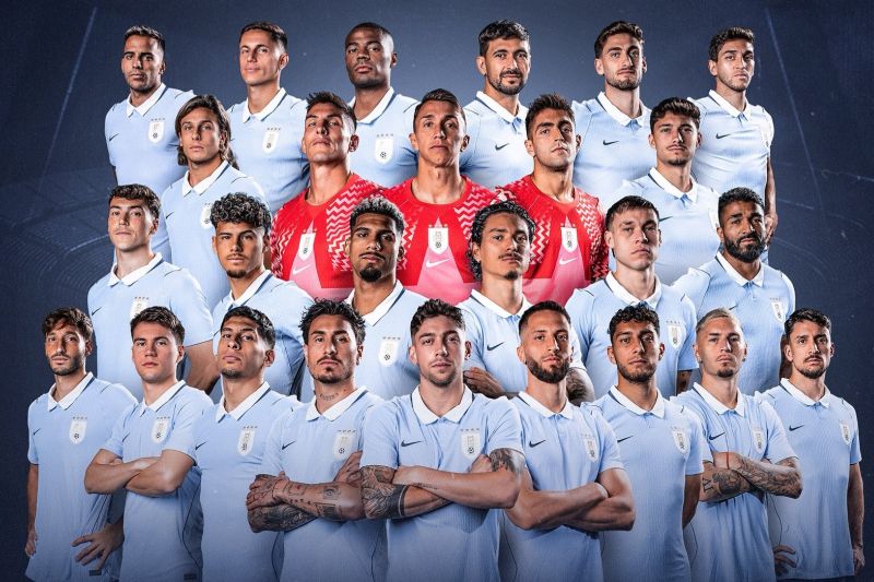 Daftar Lengkap Timnas Uruguay di Piala Dunia 2026, Veteran Luis Suarez Tak Dipakai Pelatih 