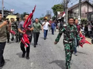 TNI Pastikan Pembubaran Massa Bawa Bendera GAM di Lhokseumawe Sesuai Aturan