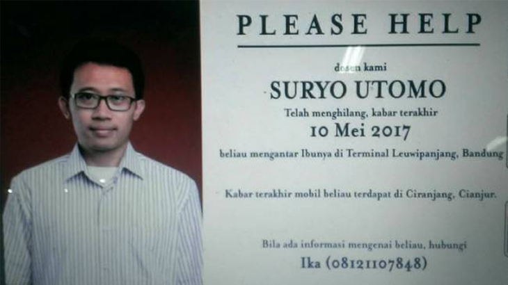 Suryo Utomo Dosen ITB yang Tewas Dikenal Disiplin dan Disukai Mahasiswanya