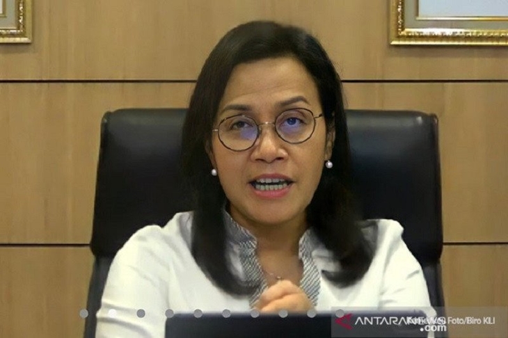 Menteri Keuangan Sri Mulyani Indrawati. (ANTARA/HO-Kemenkeu/pri.)