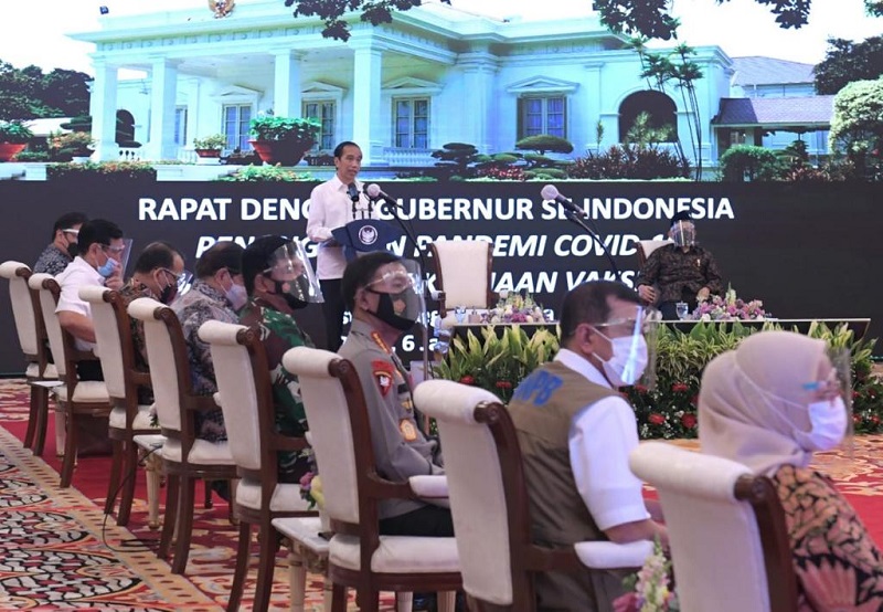 Rapat Kabinet. (Foto: Sekretariat Presiden)