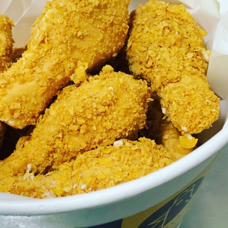 Terlihat persis dengan ayam pada umumnya. (Foto: Instagram/@thefriedchickenicecream)