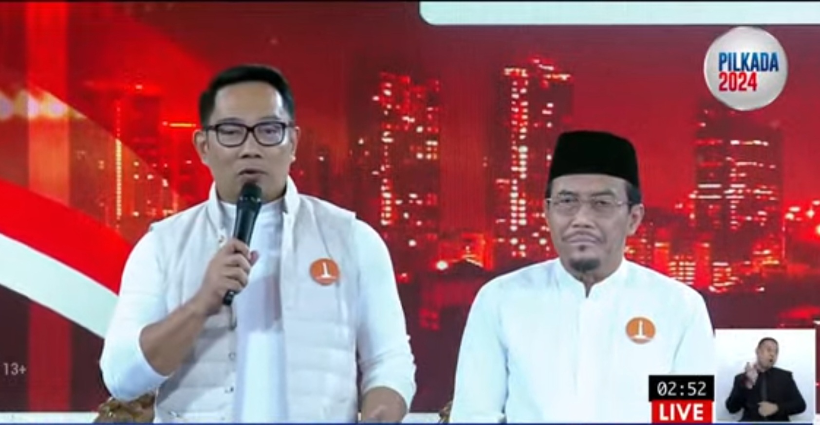 Visi-Misi RIDO di Debat Pilkada Jakarta 2024, Ingin Istimewakan Gen Z