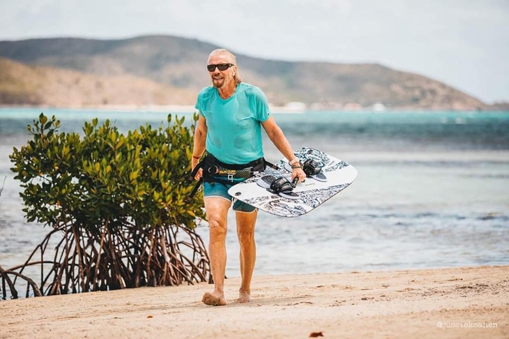 Richard Branson. (Foto: @jussioksanen)