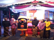  KPU Solo Launching Kereta Uap Kluthuk Jaladara Sebagai Maskot Pilwakot Solo 2020