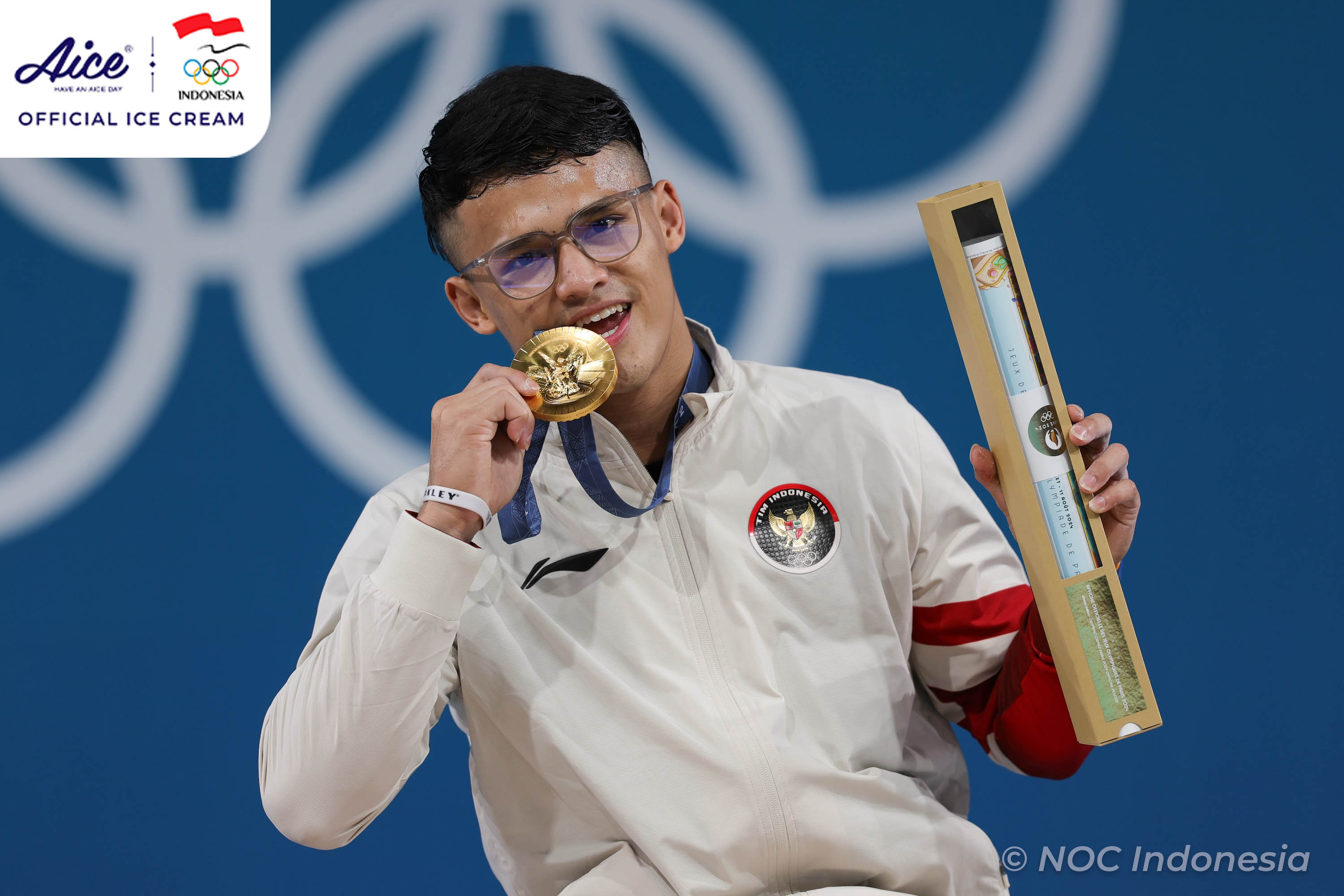 Rizki Juniansyah Raih Medali Emas Olimpiade Paris 2024, Jokowi Beri 2 Jempol
