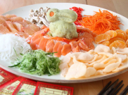 Membuat Sendiri Salad Pengundang Keberuntungan, Yu Sheng