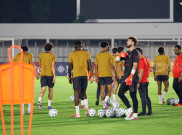Mengintip Latihan AC Milan di Stadion Madya GBK Senayan Jakarta