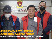 MA Kecewa OTT Hakim Sidang Ronald Tannur Cederai Kebahagiaan Para Hakim Lainnya