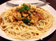 Nikmati Spaghetti Chicken Blackpaper Ala Kedai 1818