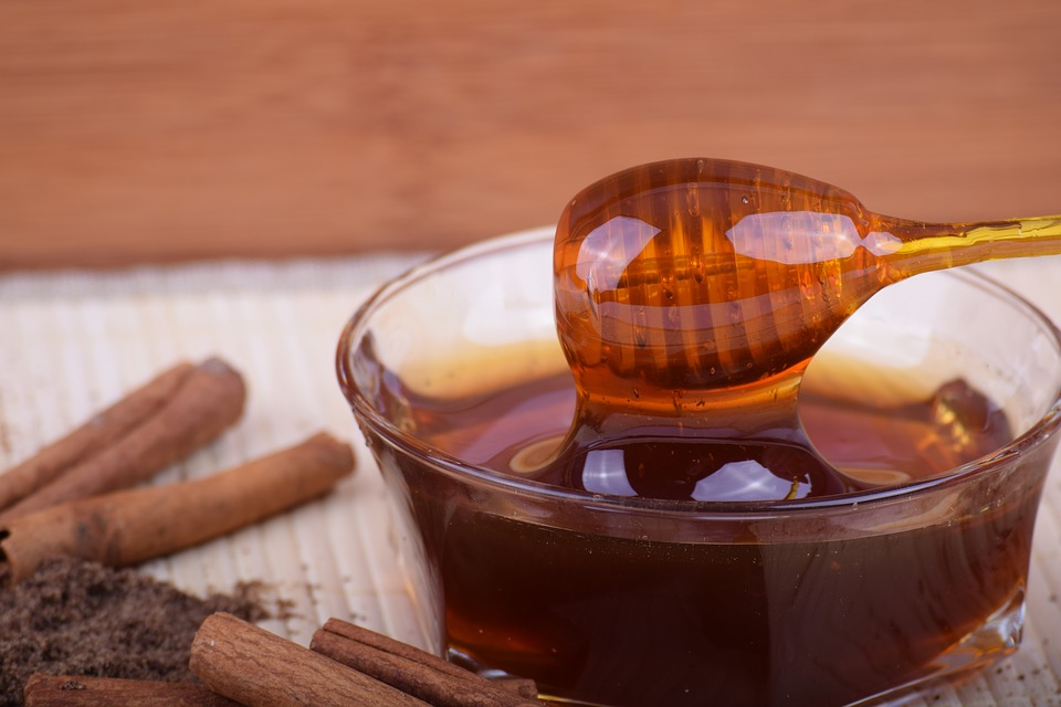 Madu dan kayu manis (Sumber: Pixabay/ExplorerBob)