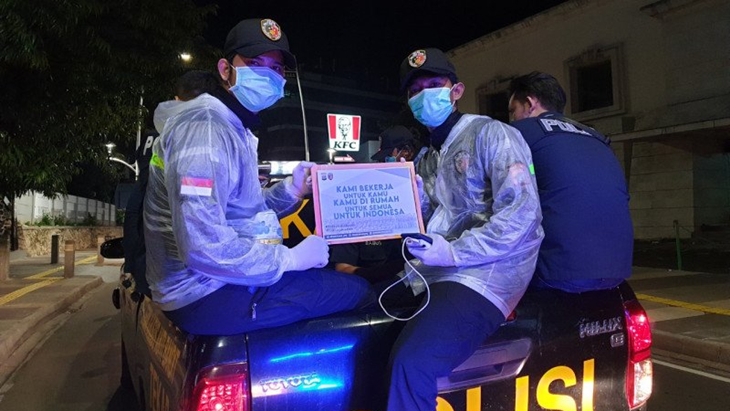 Polri-TNI Gelar Operasi Besar-besaran saat PSBB Total, Jaksa Siapkan Sanksi Pidana