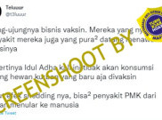 [HOAKS atau FAKTA]: Virus PMK pada Hewan Ternak Menular ke Manusia
