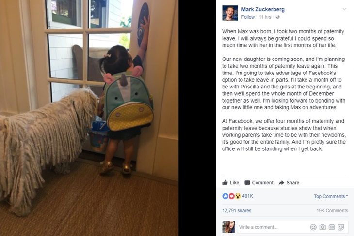 mark zuckerberg anak