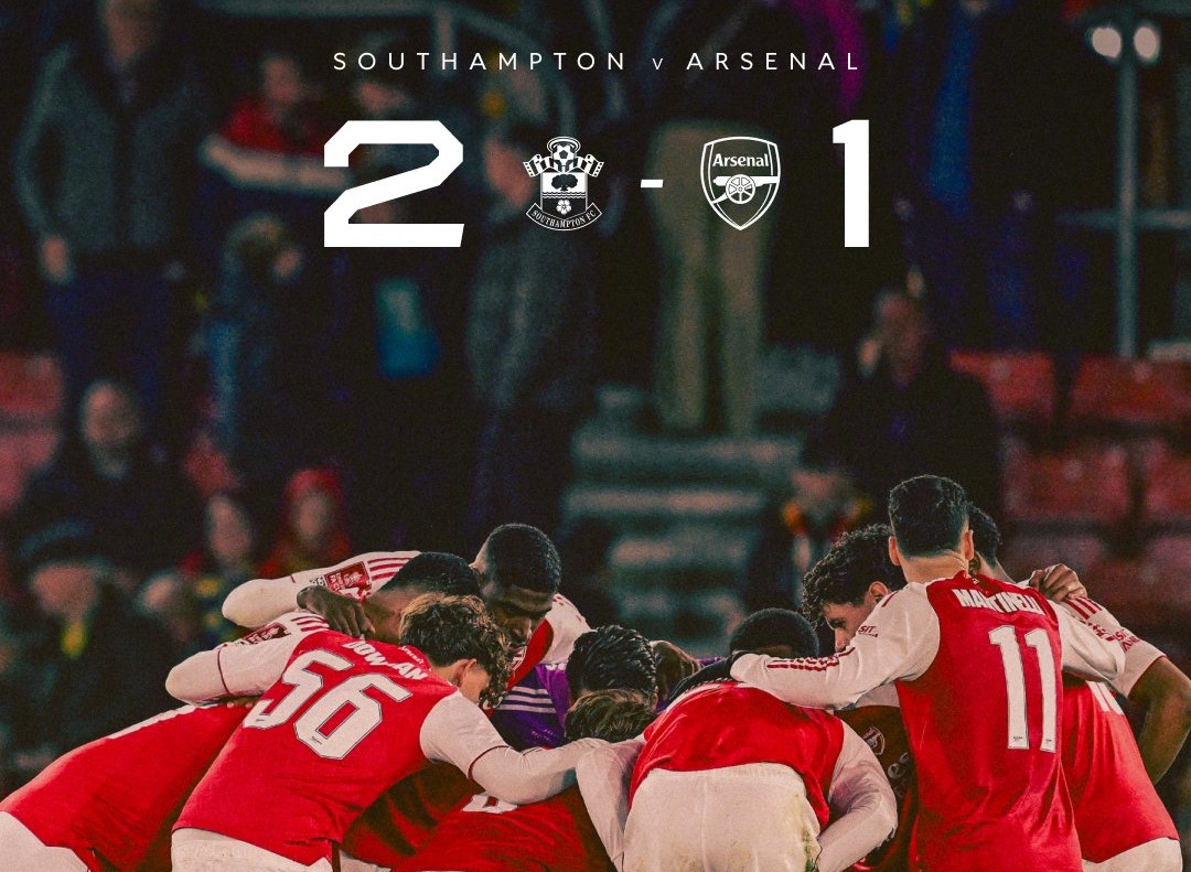 Mimpi Arsenal ke Final Piala FA Dikubur Southampton, Perpajang Catatan Buruk Kegagalan di Liga
