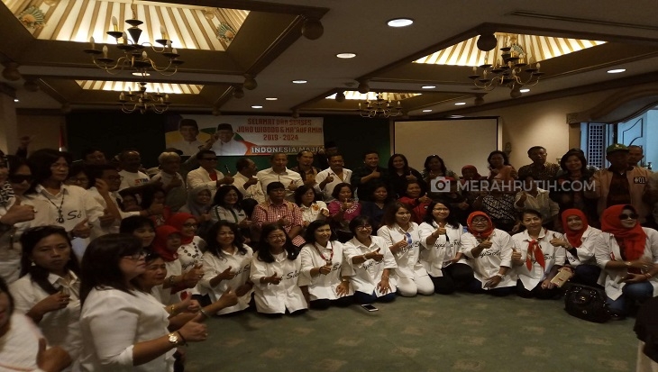 Relawan Jokowi-Ma'ruf Amin di Solo Sepakat Hormati Hasil Resmi KPU