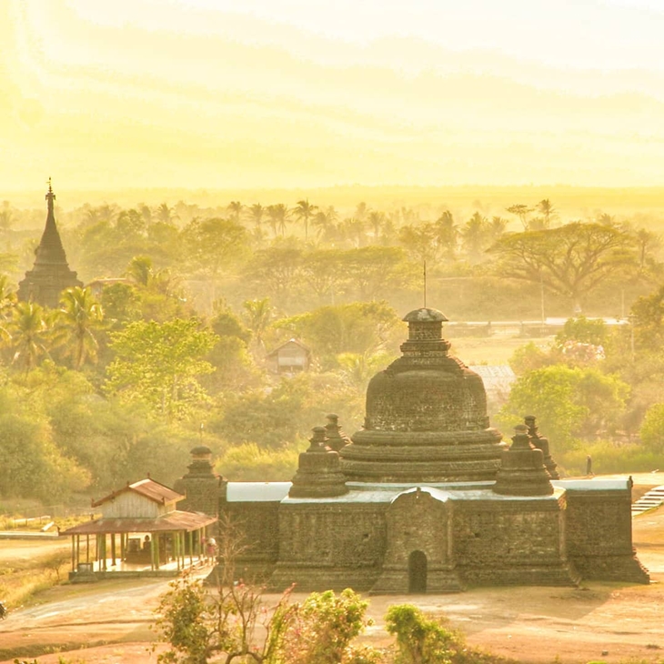 Candi Mrauk U. (Foto: instagram.com/paikea.travels)