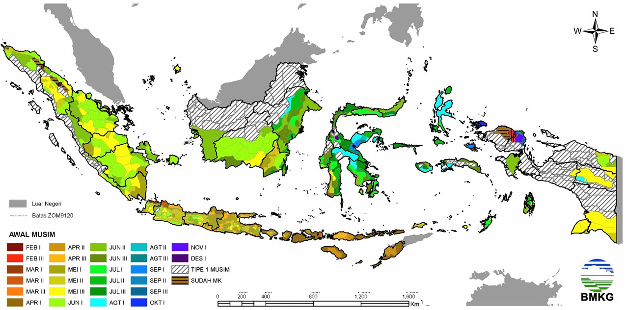 Musim Kemarau Datang Lebih Cepat, BMKG Tandai 9 Wilayah Indonesia Ini
