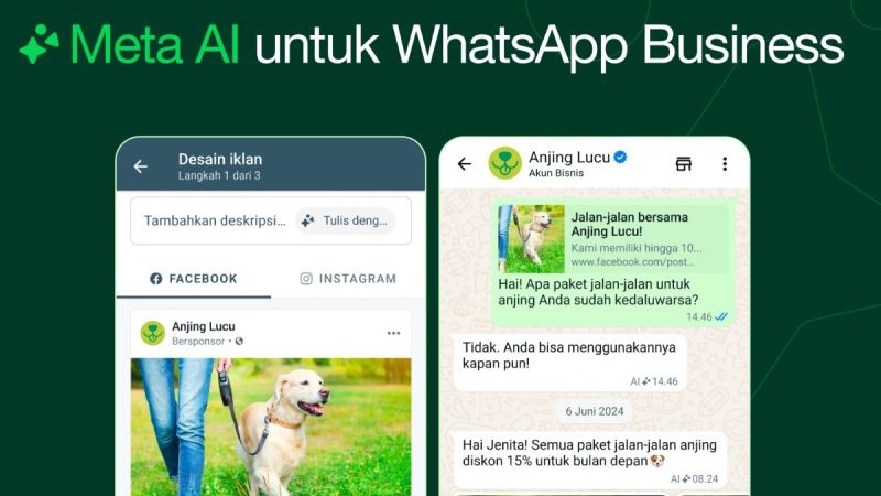 WhatsApp Business Hadirkan Fitur Baru, dari yang Berbasis AI hingga Panggilan Telepon