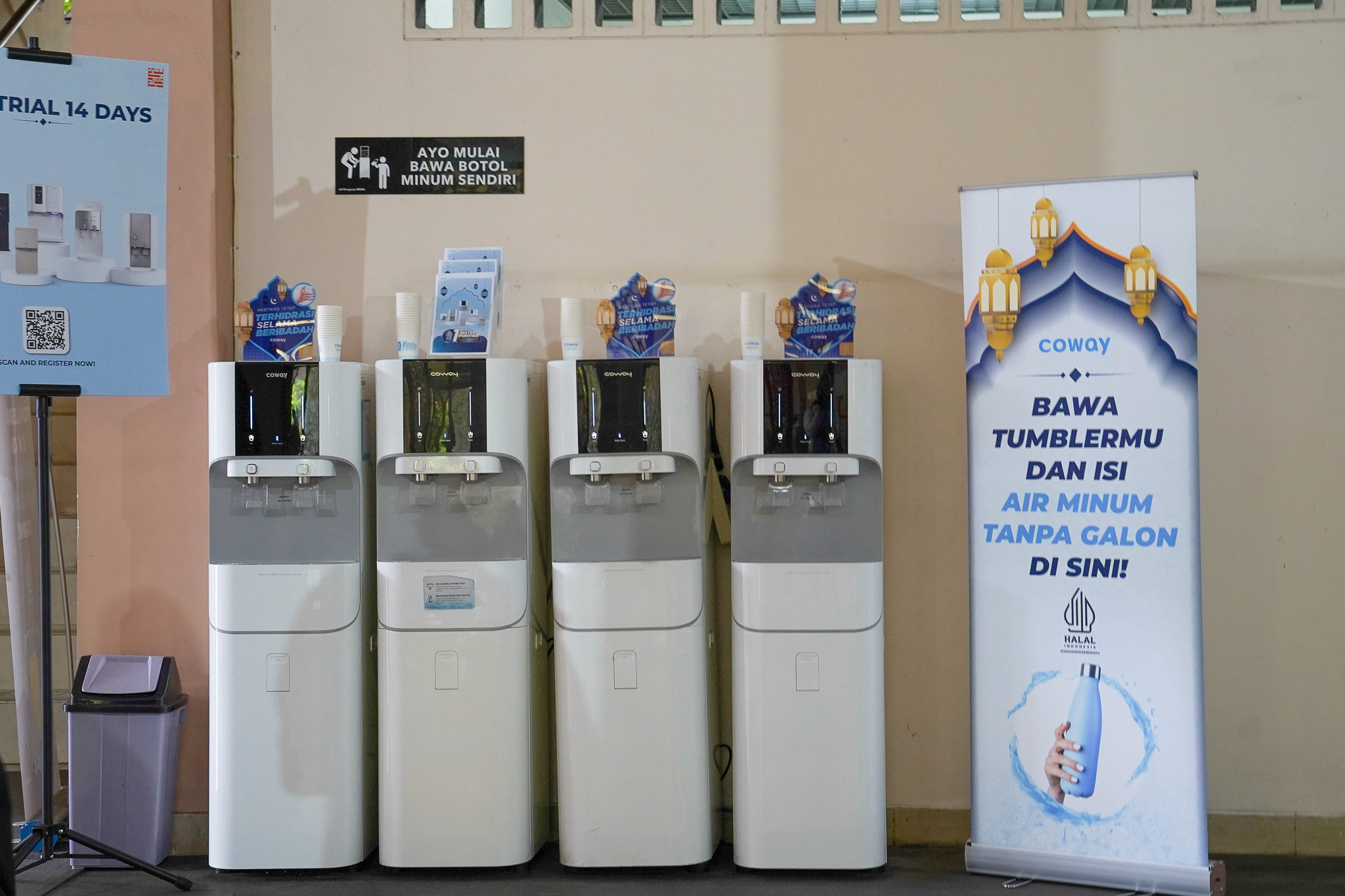 Ibadah Makin 'Sempurna', Water Purifier Kini Hadir di Sejumlah Masjid Indonesia