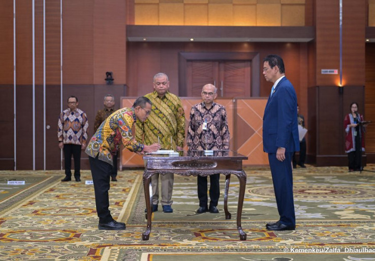 Menteri Keuangan Purbaya Lantik 3 Dirjen Baru, Ingatkan Integritas sebagai Fondasi