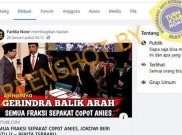 [HOAKS atau FAKTA]: Semua Fraksi DPRD Sepakat Copot Anies dari Gubernur