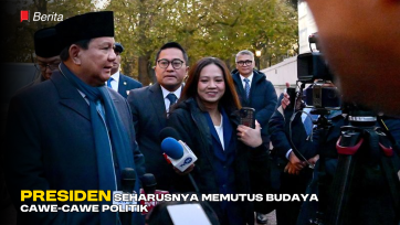 Presiden Seharusnya Memutus Budaya Cawe-Cawe Politik