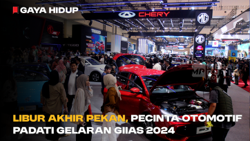 Libur Akhir Pekan, Pecinta Otomotif Padati GIIAS 2024