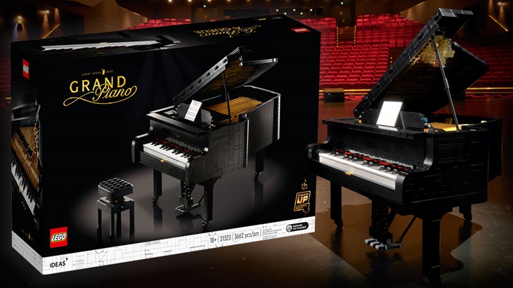 Lego Rilis Set Grand Piano Baru 