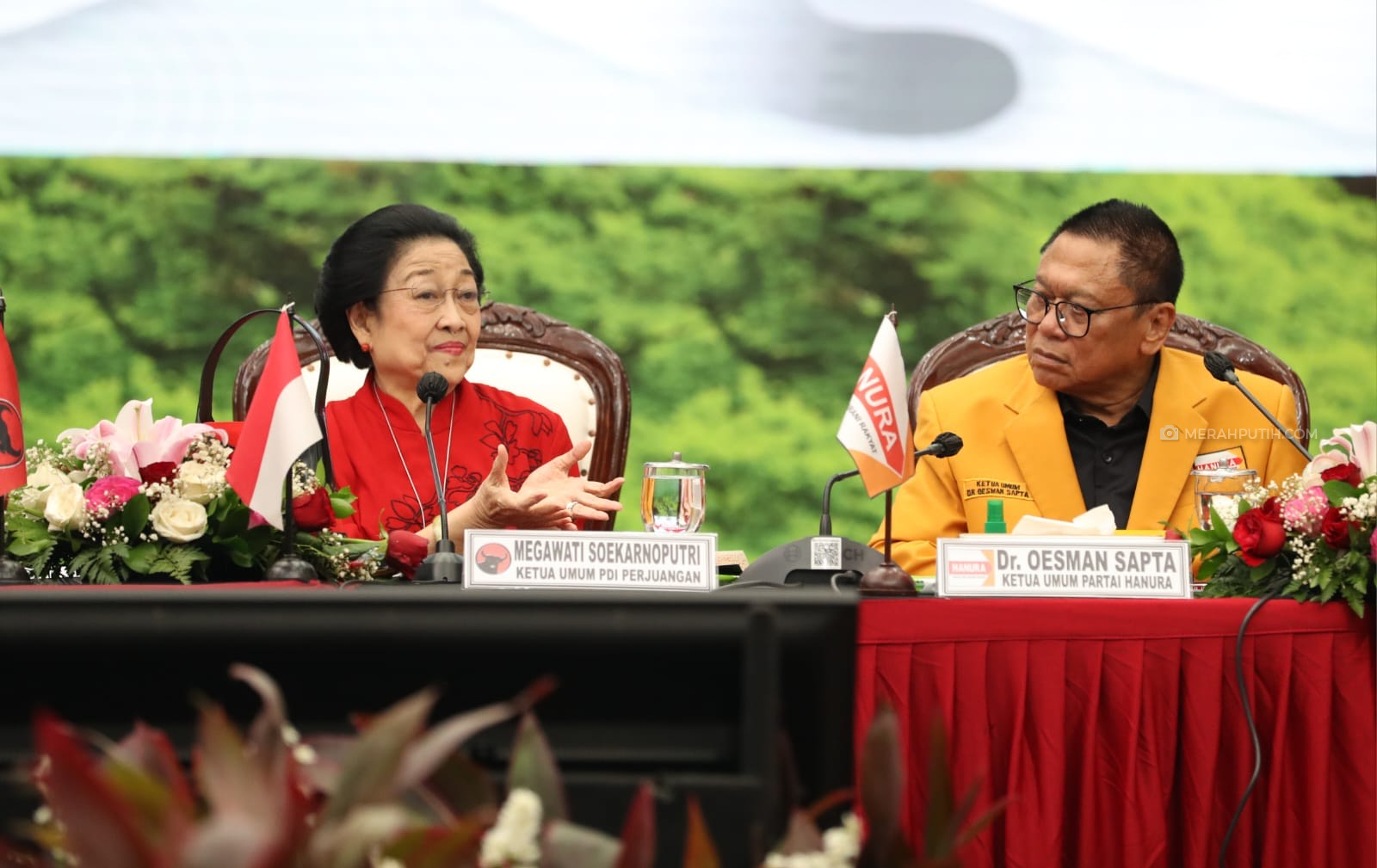 Ditanya soal Cawapres Ganjar, OSO: Tunggu Tanggal Mainnya